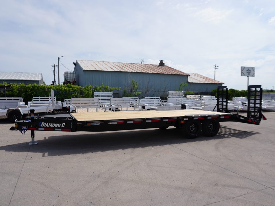 New 2026 Diamond C Trailers DEC207 24ft Equipment Trailer