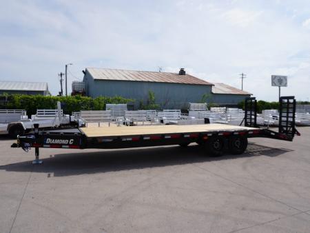 New 2026 Diamond C Trailers DEC207 24ft Equipment Trailer