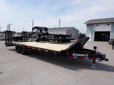 New 2026 Diamond C Trailers DEC207 24ft Equipment Trailer