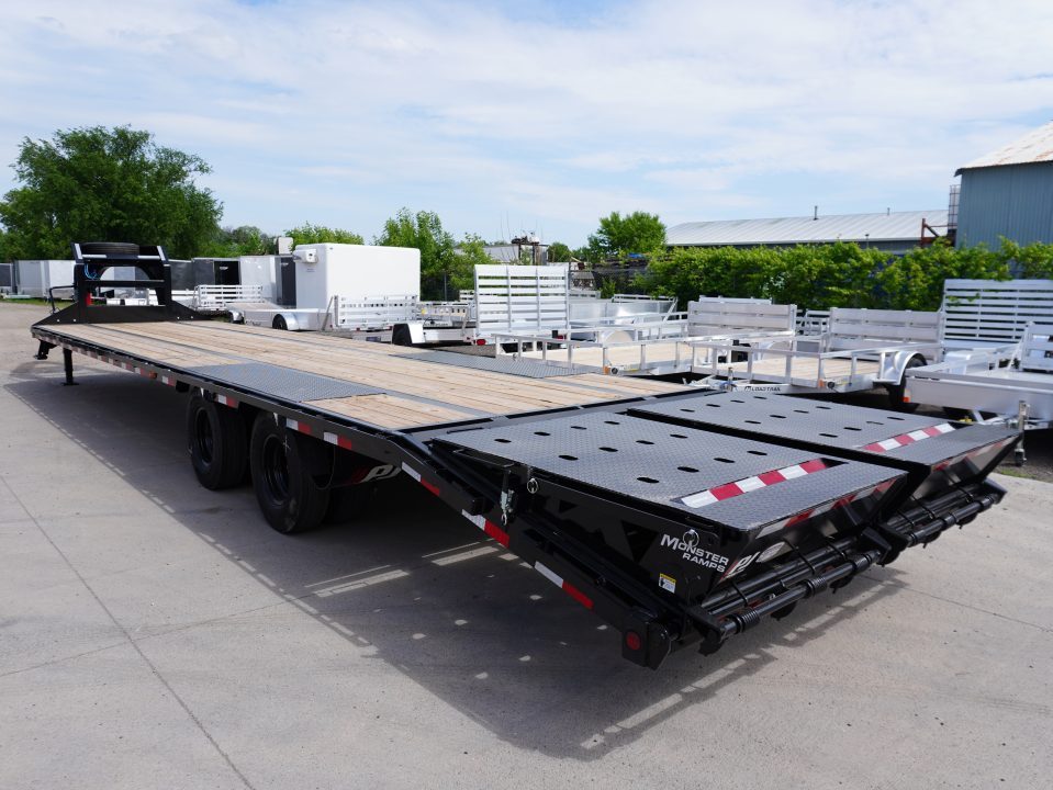 New 2026 PJ Trailers LD 36ft Flatbed Trailer