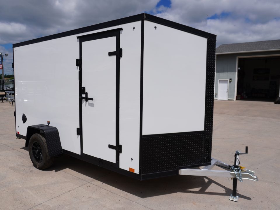 New 2027 Discovery Trailers 6X12 Aluminum Cargo / Enclosed Trailer