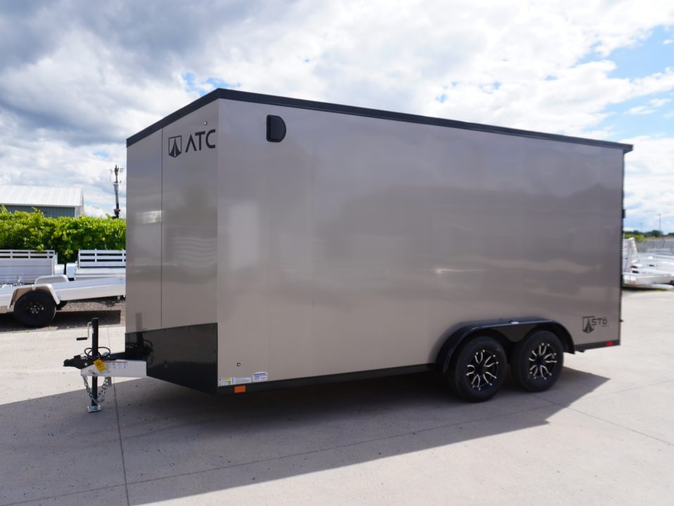 New 2027 ATC STO400 7.5x16ft Enclosed Trailer
