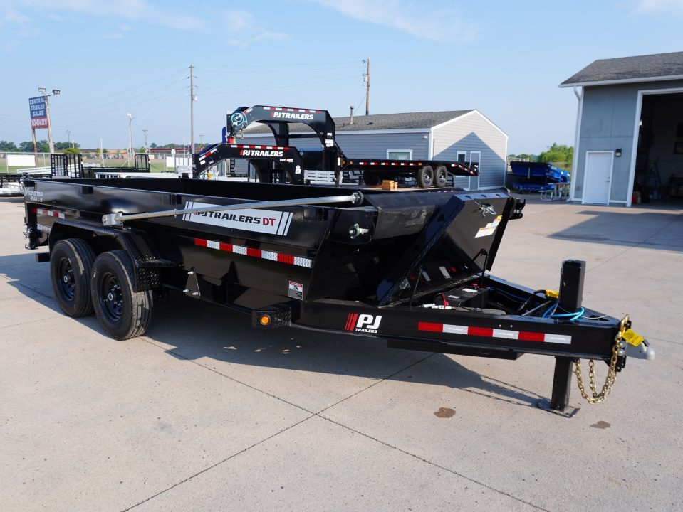 New 2027 PJ Trailers DT1 83"x16ft Dump Trailer
