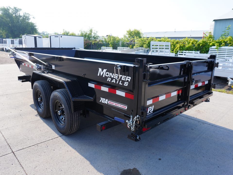 New 2027 PJ Trailers DT1 83"x16ft Dump Trailer