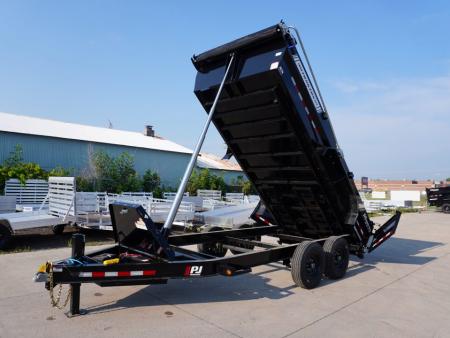 New 2027 PJ Trailers DT1 83"x16ft Dump Trailer