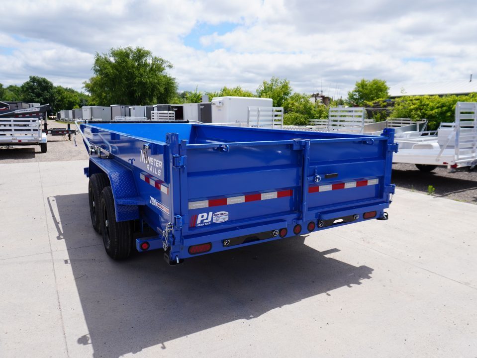 New 2027 PJ Trailers DT1 83"x16ft Dump Trailer