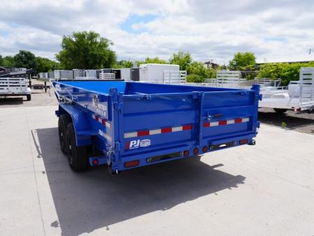 New 2027 PJ Trailers DT1 83"x16ft Dump Trailer