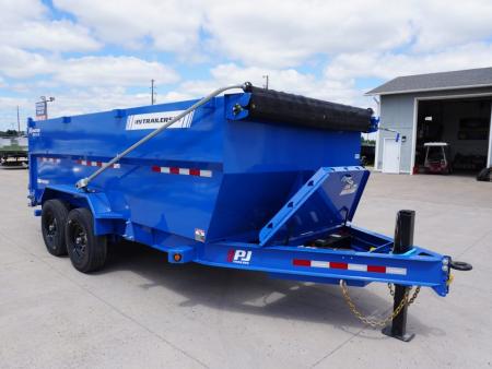 New 2027 PJ Trailers DT1 83"x16ft Dump Trailer
