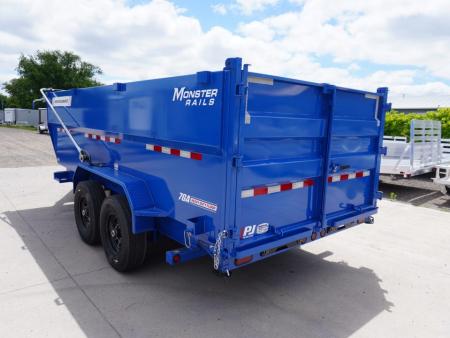 New 2027 PJ Trailers DT1 83"x16ft Dump Trailer