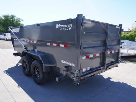 New 2027 PJ Trailers DT1 83"x16ft Dump Trailer