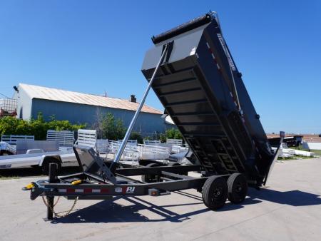 New 2027 PJ Trailers DT1 83"x16ft Dump Trailer