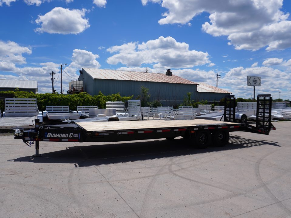 New 2026 Diamond C Trailers DEC208 24ft Equipment Trailer