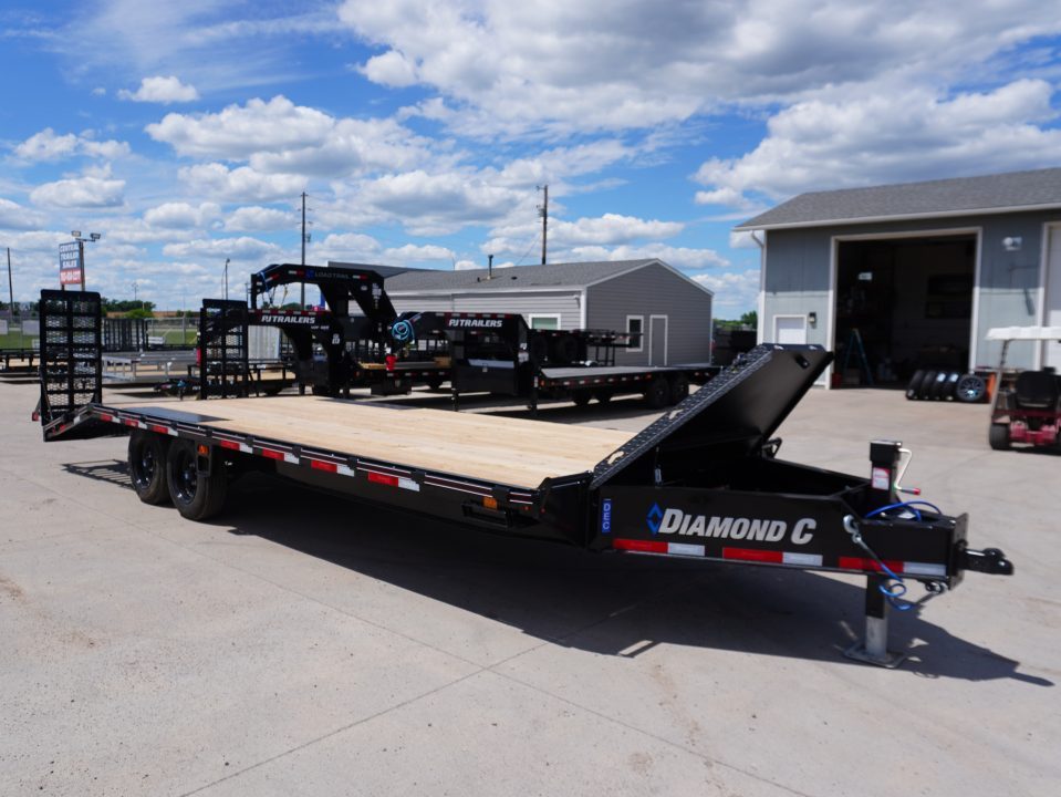 New 2026 Diamond C Trailers DEC208 24ft Equipment Trailer