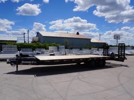 New 2026 Diamond C Trailers DEC208 24ft Equipment Trailer