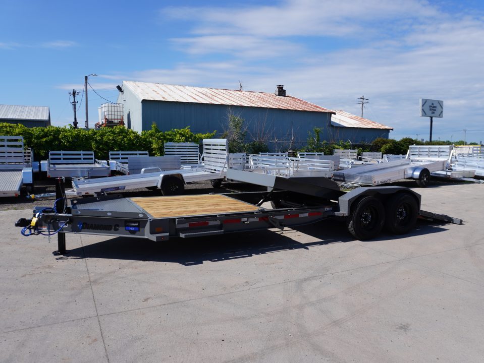 New 2026 Diamond C Trailers HDT208 22ft Tilt Trailer