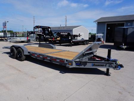 New 2026 Diamond C Trailers HDT208 22ft Tilt Trailer