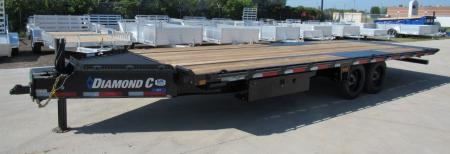 New 2026 Diamond C Trailers DET208 24ft Tilt Trailer