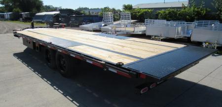 New 2026 Diamond C Trailers DET208 24ft Tilt Trailer