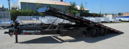 New 2026 Diamond C Trailers DET208 24ft Tilt Trailer