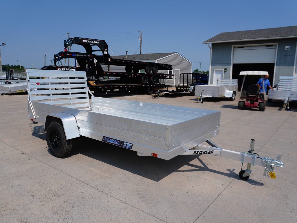 New 2027 Aluma 68"x12ft Aluminum Utility Trailer