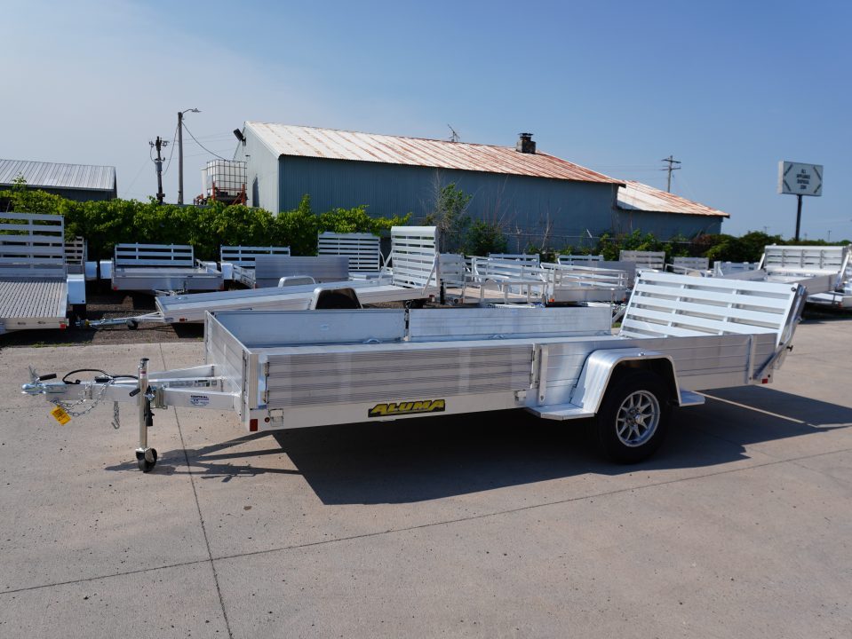New 2027 Aluma 81"x14ft Aluminum Utility Trailer