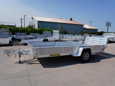New 2027 Aluma 81 x14ft Aluminum Utility Trailer