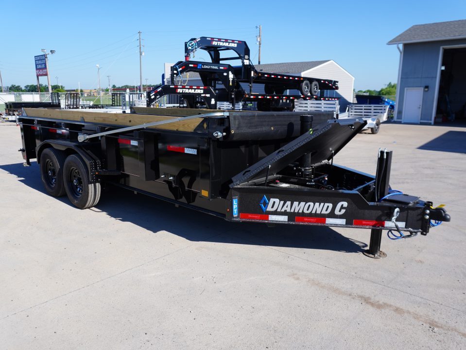 New 2027 Diamond C Trailers LPT207 82'x16ft Dump Trailer