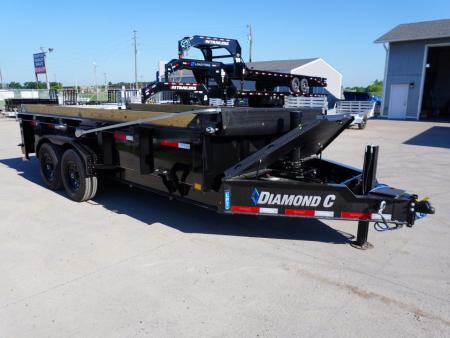 New 2027 Diamond C Trailers LPT207 82'x16ft Dump Trailer