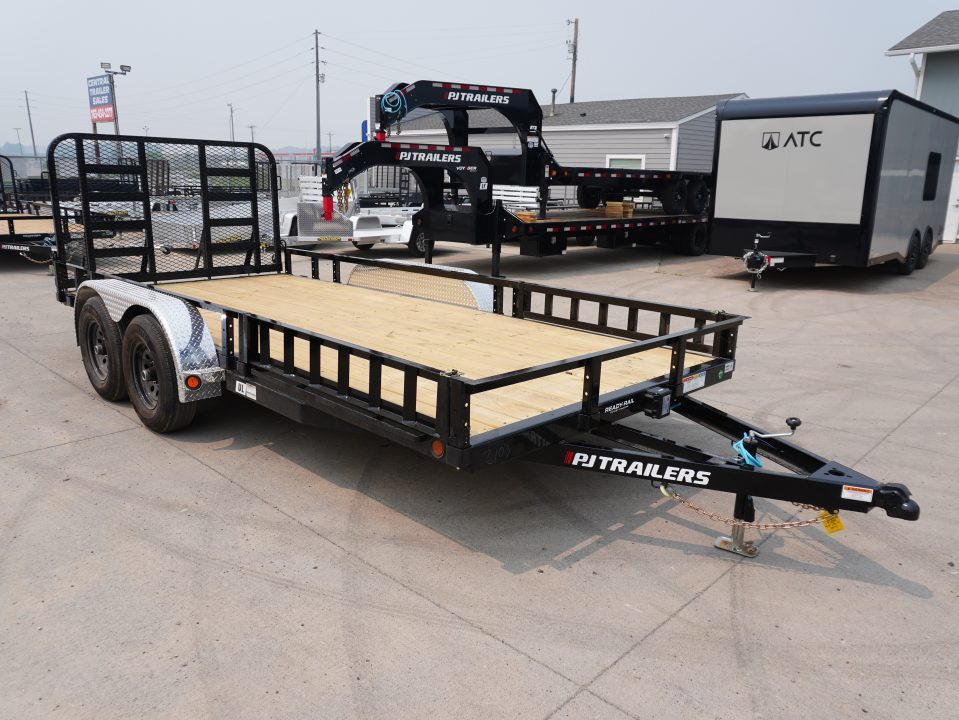 New 2027 PJ Trailers UL 83''x16ft Utility Trailer