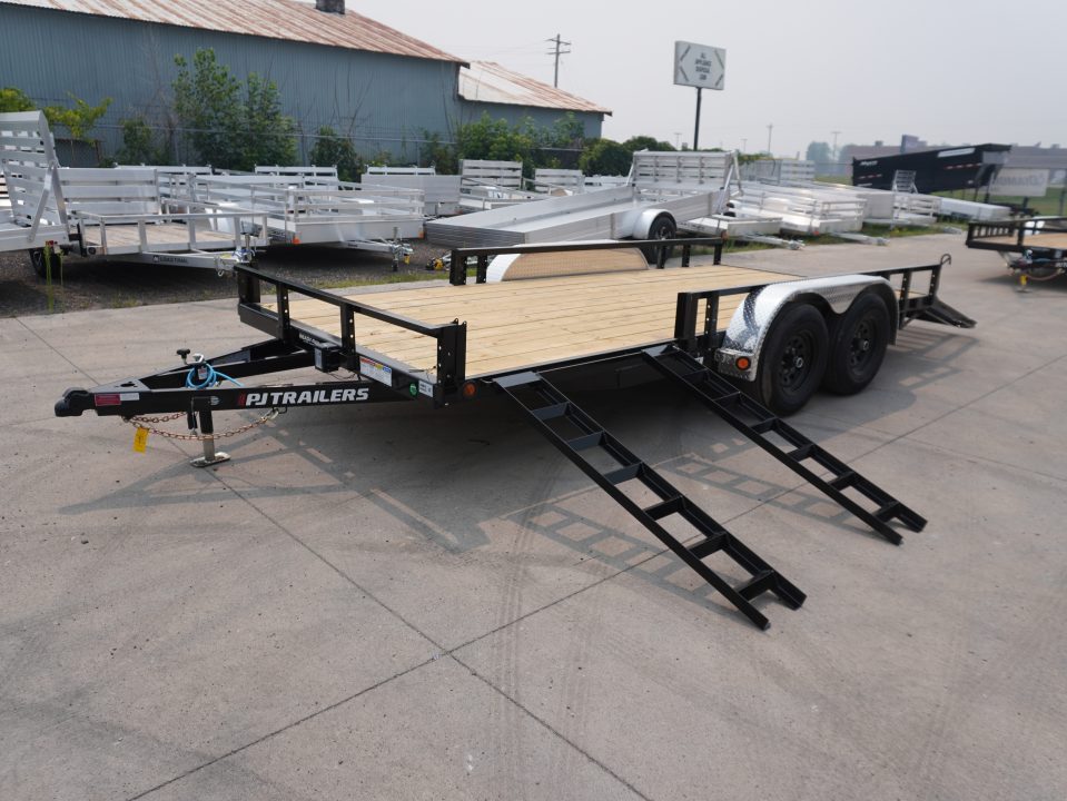 New 2027 PJ Trailers UL 83''x16ft Utility Trailer