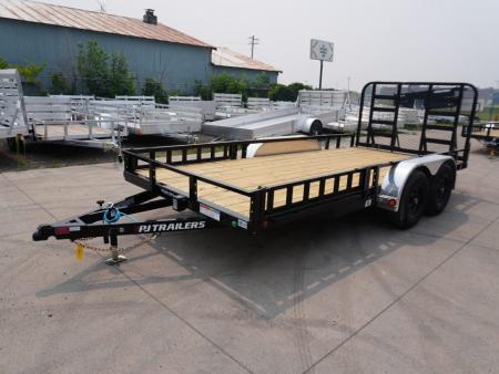 New 2027 PJ Trailers UL 83''x16ft Utility Trailer