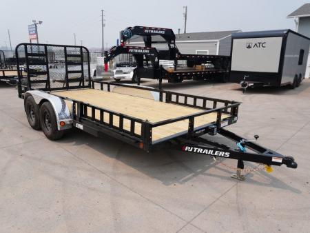 New 2027 PJ Trailers UL 83''x16ft Utility Trailer