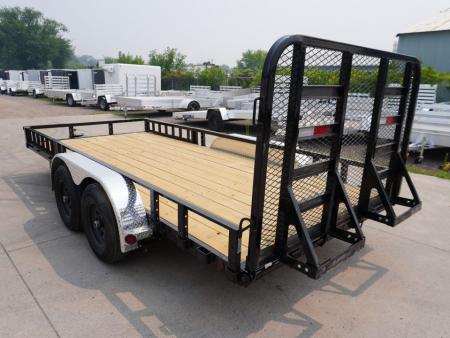 New 2027 PJ Trailers UL 83''x16ft Utility Trailer