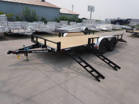 New 2027 PJ Trailers UL 83''x16ft Utility Trailer