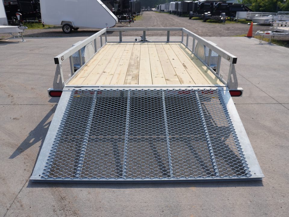 New 2027 Drive Trailers 7x12ft Galvanized Utility Utility Trailer