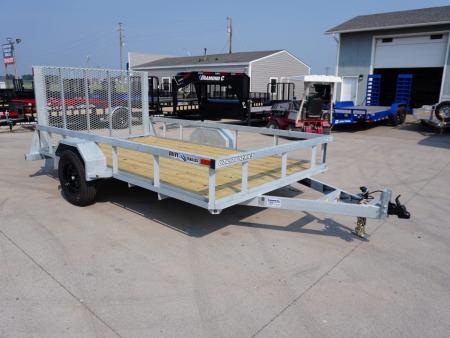 New 2027 Drive Trailers 7x12ft Galvanized Utility Utility Trailer