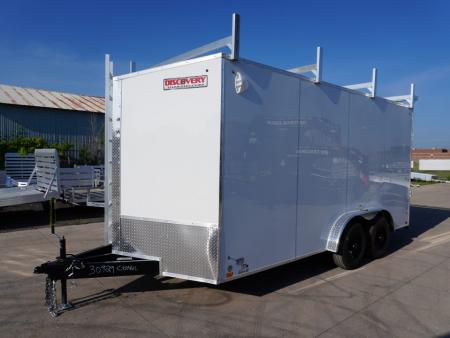 New 2027 Discovery Trailers Rover ET 7.5x16ft Enclosed Trailer