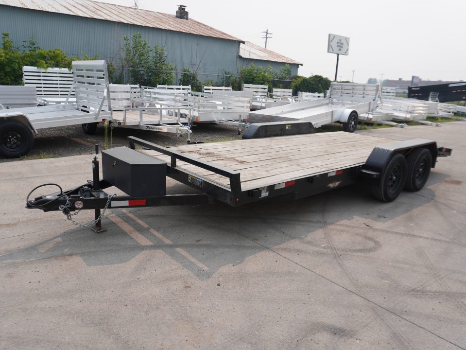 Used 2021 H&H Trailers 82"x18ft Car Hauler
