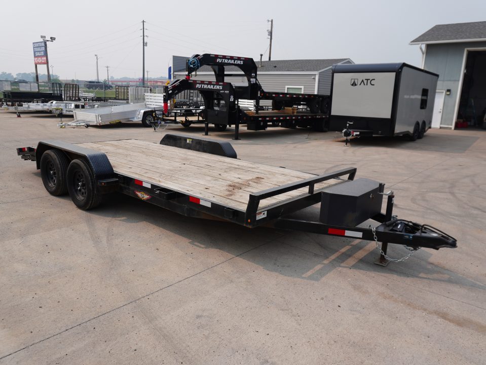 Used 2021 H&H Trailers 82"x18ft Car Hauler