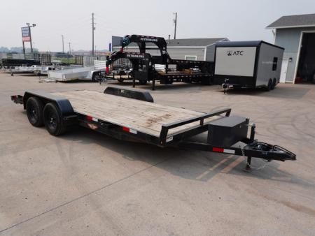 Used 2021 H&H Trailers 82"x18ft Car Hauler