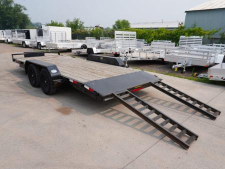 Used 2021 H&H Trailers 82"x18ft Car Hauler