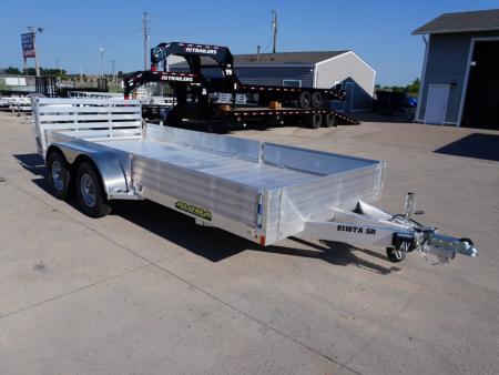 New 2027 Aluma 81"x16ft Utility Trailer
