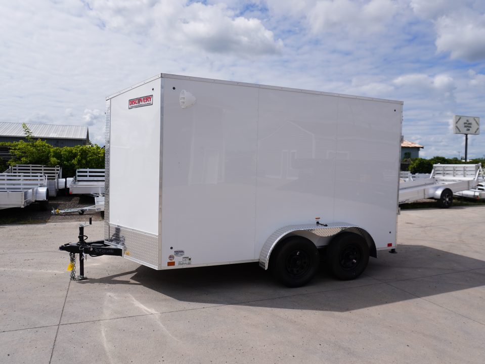 New 2027 Discovery Trailers Rover ET 7x12ft Enclosed Trailer