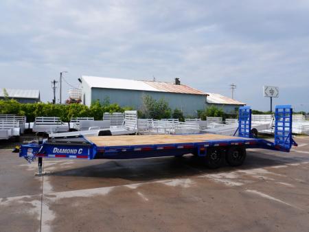 New 2026 Diamond C Trailers DEC207 22ft Equipment Trailer