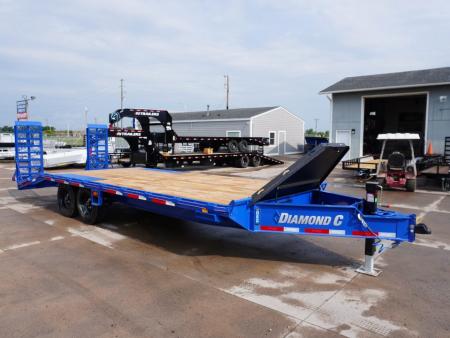 New 2026 Diamond C Trailers DEC207 22ft Equipment Trailer