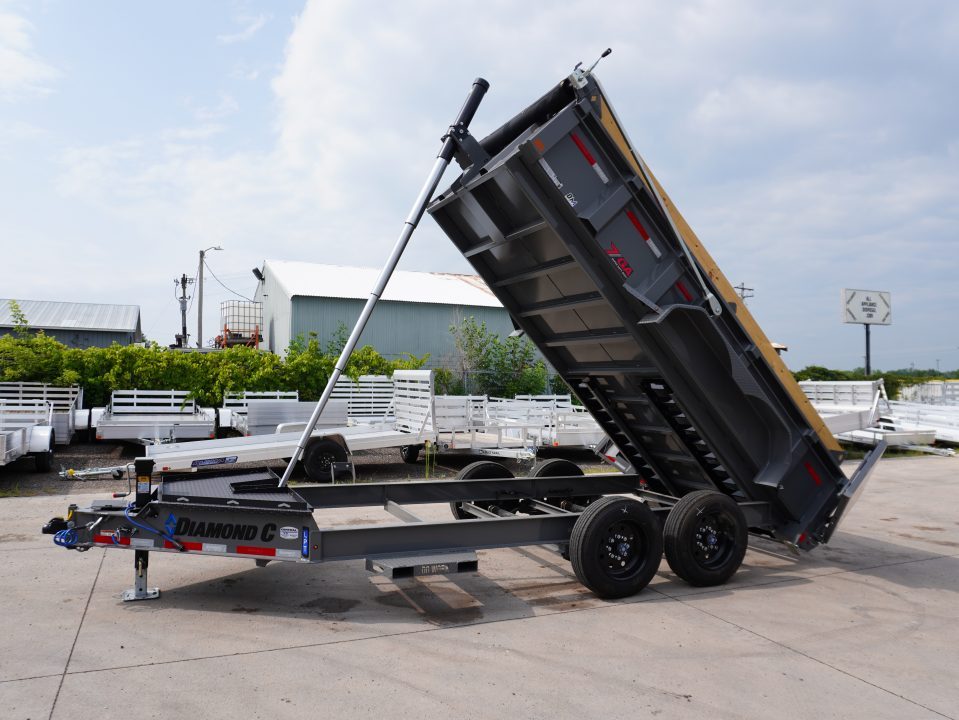 New 2027 Diamond C Trailers LPT207 82"x14ft Dump Trailer