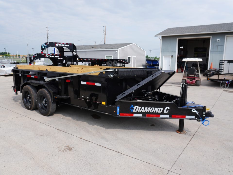 New 2027 Diamond C Trailers LPT207 82"x14ft Dump Trailer