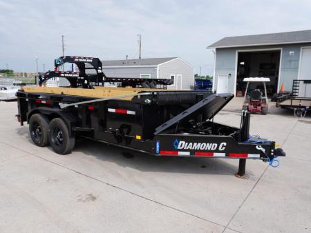 New 2027 Diamond C Trailers LPT207 82"x14ft Dump Trailer