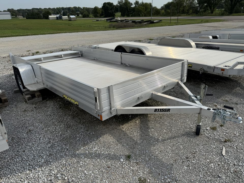 New 2024 Aluma 8115 SR Utility Trailer