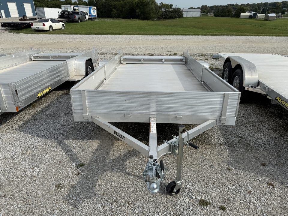 New 2024 Aluma 8115 SR Utility Trailer